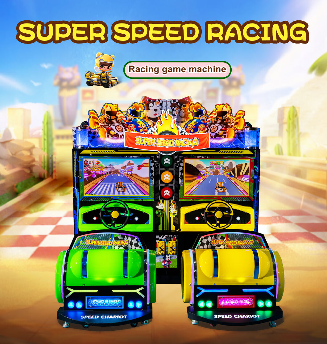 High - Speed Thrills: Speed Electronic Video Coin Operated
